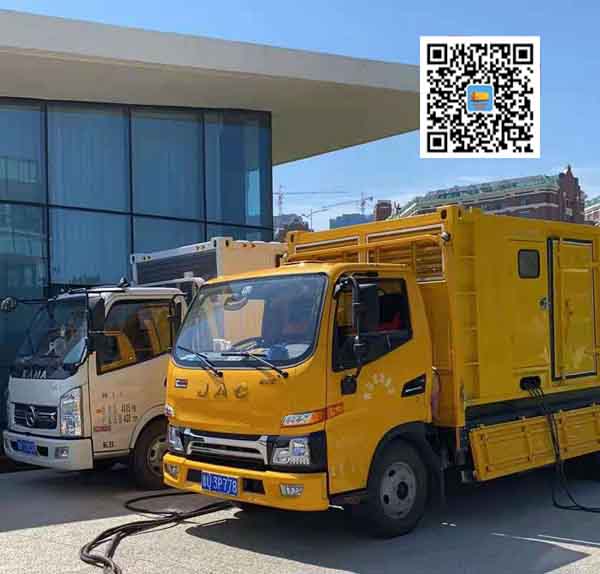 保城镇出租发电车